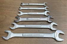 Craftsman USA 6 pc. Double Open End Wrench Set Metric V V - V Wrenches