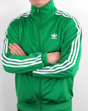 NEW MEN'S ADIDAS ORIGINALS FIREBIRD TREFOIL TRACK JACKET SIZE LARGE  JD01 SALE