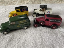 Lot of 4 Ertl Truck Banks. Hemmings,Posies,Big A,Classic MotorBooks. See Photos.