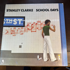 Vintage Vinyl LP Stanley Clarke School Days