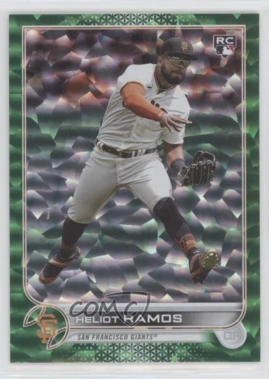 2022 Topps Update Green Foil 49/499 Heliot Ramos #US154 0fz3