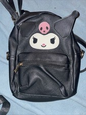 Kuromi mini black book bag Sanrio