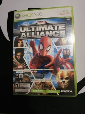 Marvel Ultimate Alliance & Forza Motorsport 2 Xbox 360  CIB W/ Manuals