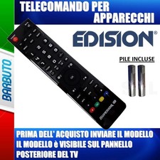 TELECOMANDO UNIVERSALE SPECIFICO PER APPARECCHI  EDISION ARGUS PICCOLLO + PILE