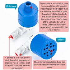 20mm DN15 G1/2 Automatic Floatvalve Water Tanks Watertower Float Ballvalve Full