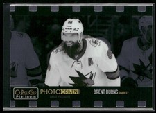 2020-21 O-Pee-Chee Platinum Brent Burns Photo Driven #PD-11 San Jose Sharks