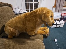 Melissa  Doug Golden Retriever Plush Dog 30  Life-Size Stuffed Animal Retired