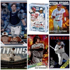 2023 Topps Chrome Update You Compete Your Set INSERTS All Star 1988 Action Stars