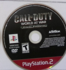 Call of Duty World at War Final Fronts Sony PlayStation 2 Disc only
