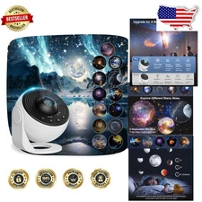 Bedroom Star Projector Pro 13in1 HD Galaxy Light Timer Energy Efficient
