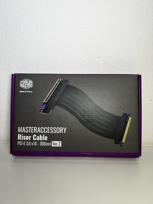 Cooler Master MasterAccessory Riser-Kabel PCIe 3.0 x16 Ver. 2 - Abschirmung gege