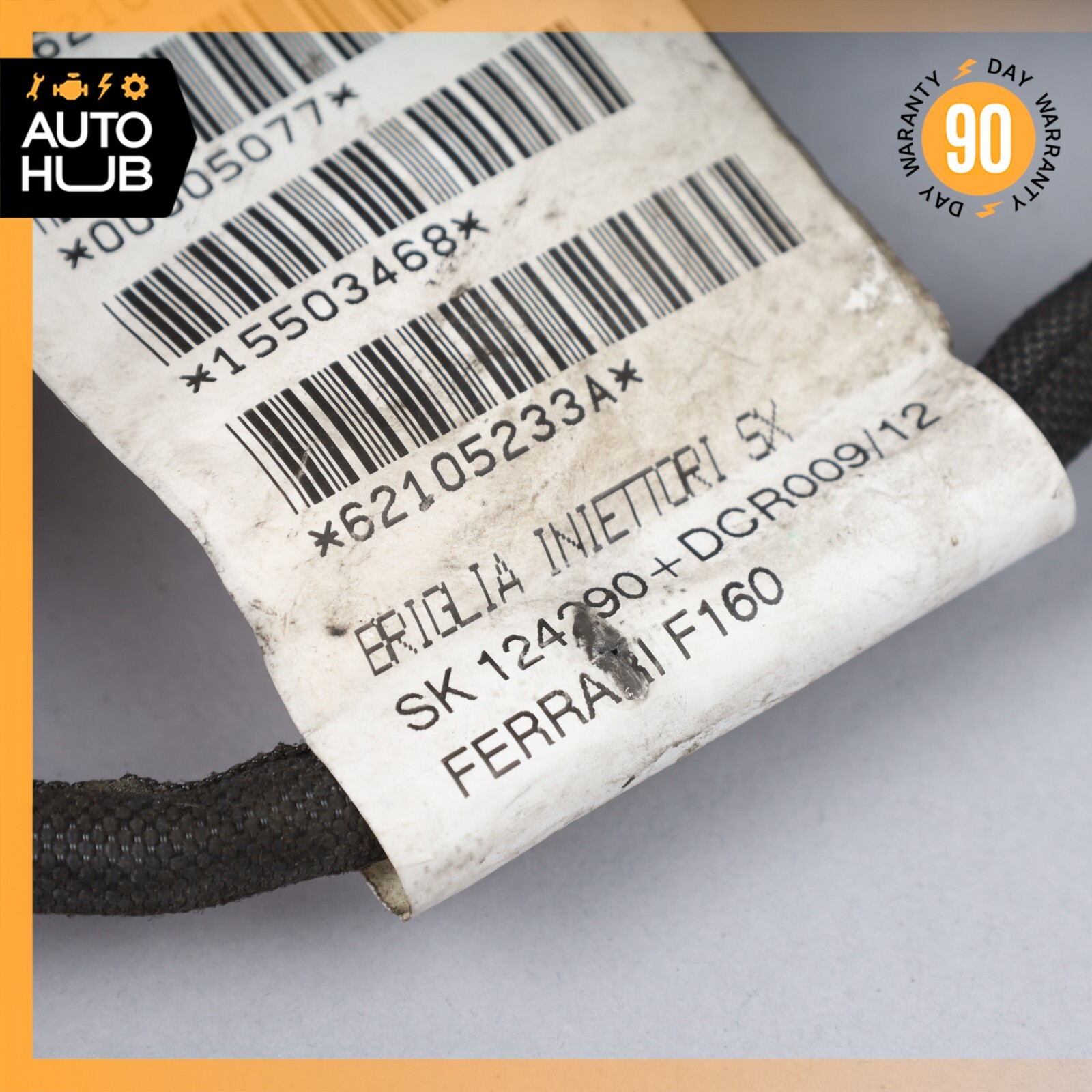 14-22 Maserati Levante 3.0L V6 Engine Left Side Fuel Injector Wiring Harness OEM