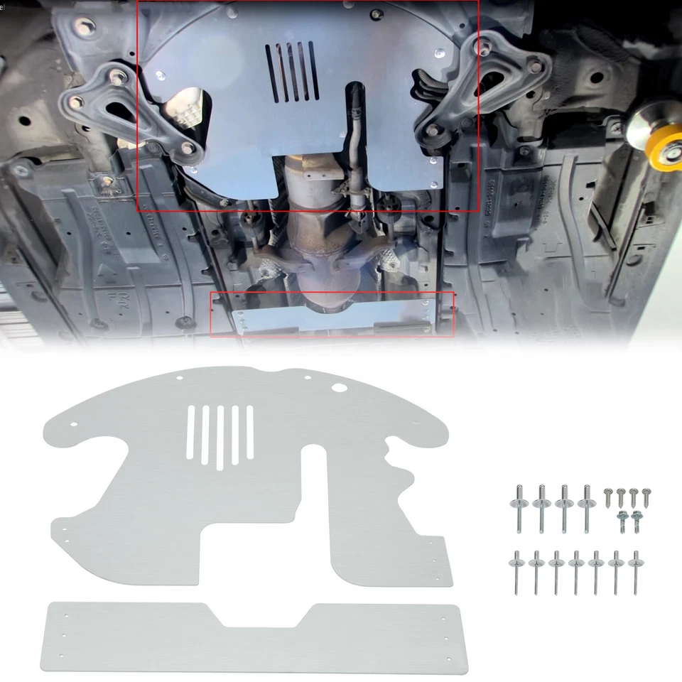 Converter Shield Anti-Theft Protection Security For Toyota Prius 2010 2011-2015 Foto 2 de 4