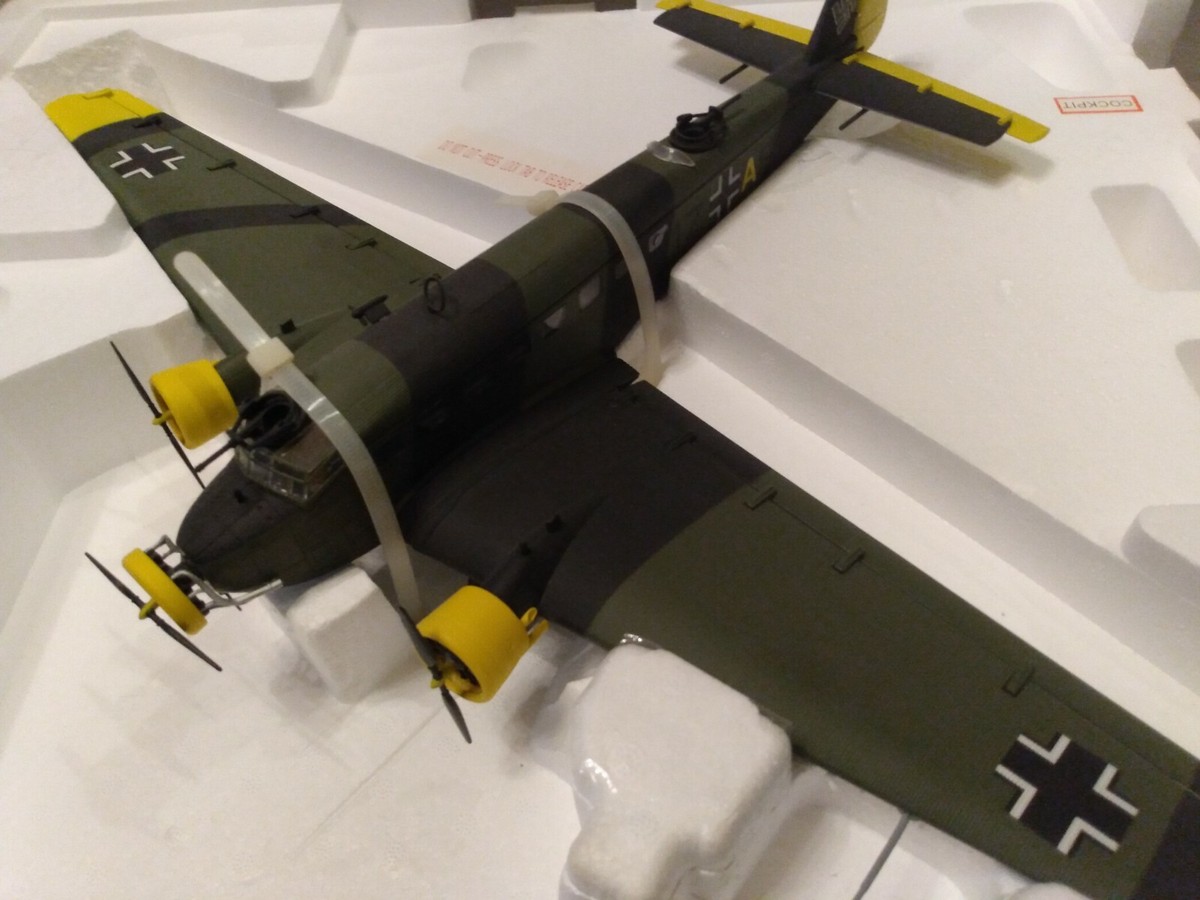 Franklin Mint Armour WWll German Junkers JU- 52 Franklin Mint Armour WWll German Junkers JU- 52