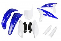 Set Plastics Motorradverkleidungen Full Yamaha 250 2011 - 2013 Farbe Replik Ufo