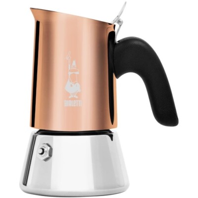 Bialetti New Venus Kaffeemaschine 6 Tassen, Anti-Brand-Griff, nicht für Induktio