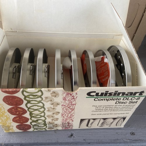 Cuisinart DLC-8 / DLC-10 Disc Set Model DLC-870 (Complete set)