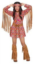 Child Free Spirit Peace Love Hippie Groovy 50' 60' Costume