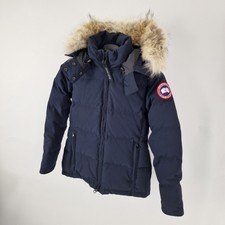 Canada Goose Chelsea Parka Heritage Fur Coat - Xs - Women’s - Navy - Rrp £1395