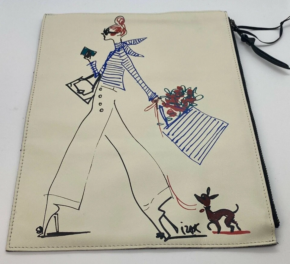 D'Izak Shopping Girl Faux Leather Womens Clutch Purse New - Image 2 of 4