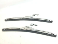 Trico Vintage Silver Windshield Wiper Blades Pair Lot 2x 33-122 12" Classic