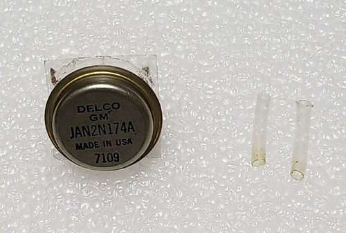 Motorola Delco GM 2N174A JAN2N174A Ge Germanium Mil PNP Transistor Nice Vintage - Picture 2 of 4