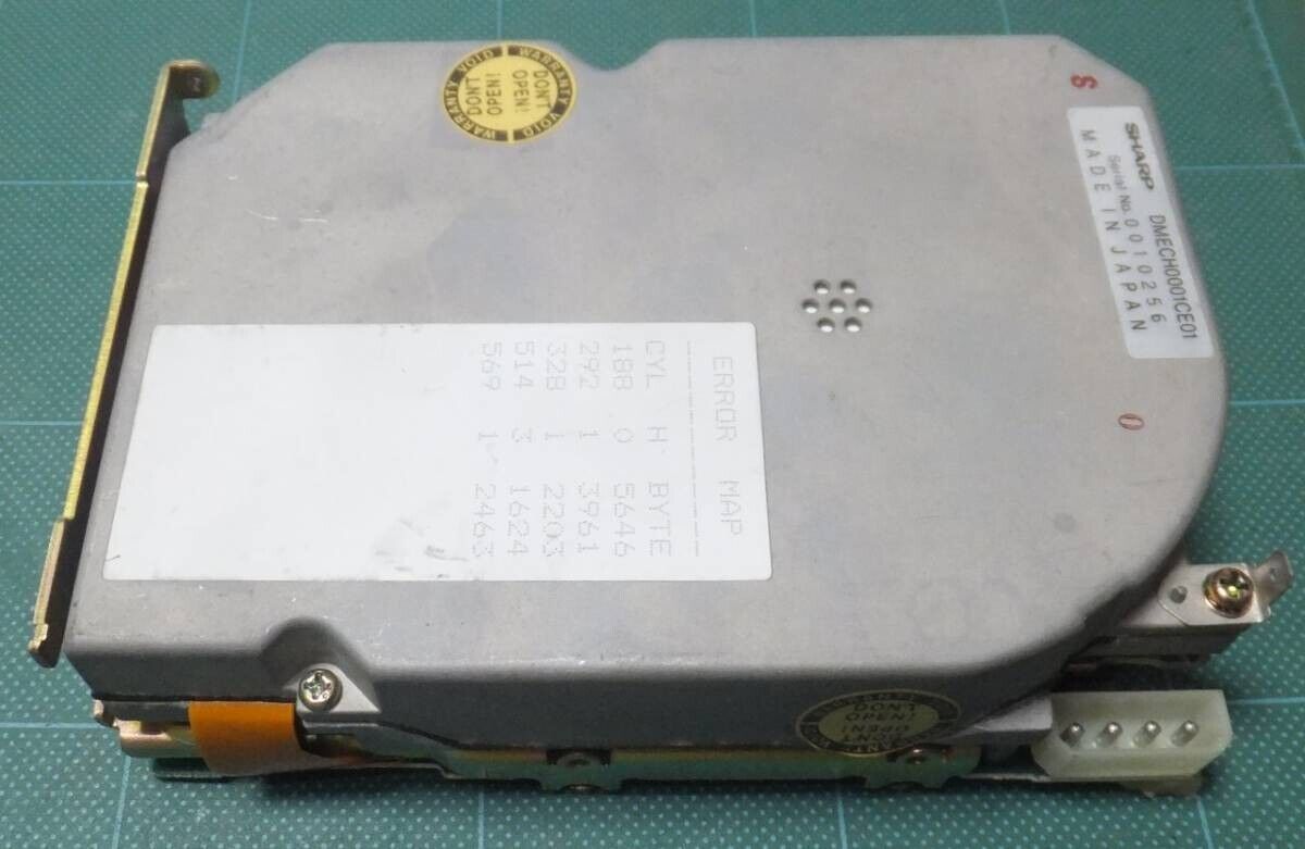 X68000 genuine HDD DMECH0001CE01 SASI #6 | eBay X68000 genuine HDD DMECH0001CE01 SASI #6 | eBay
