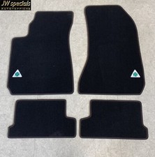 Autoteppich Fußmatten für Alfa Romeo Brera Quadrifoglio Stick Nubukband Velours 