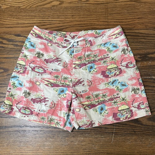 Womens Old Navy Board Shorts Tropical 