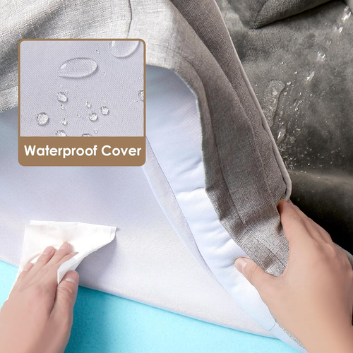 Orthopedic Dog Beds for Extra Large Dogs, Waterproof Memory Foam XL Dog Bed with - Picture 3 of 12