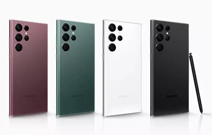 Samsung Galaxy S22 Ultra 128 GB 256GB 512GB Unlocked All Colours