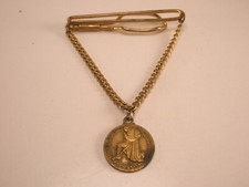 Valley Forge 1957 BSA Boy Scouts National Jamboree Vintage Pendant Tie Bar Clip