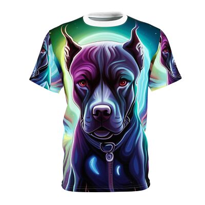 Black Pit Bull Unisex Cut & Sew Tee 
