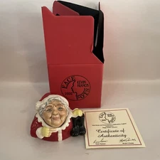 Kevin Francis Face Pot Mrs. Santa, These Boots Are Made For Walking And That’s..