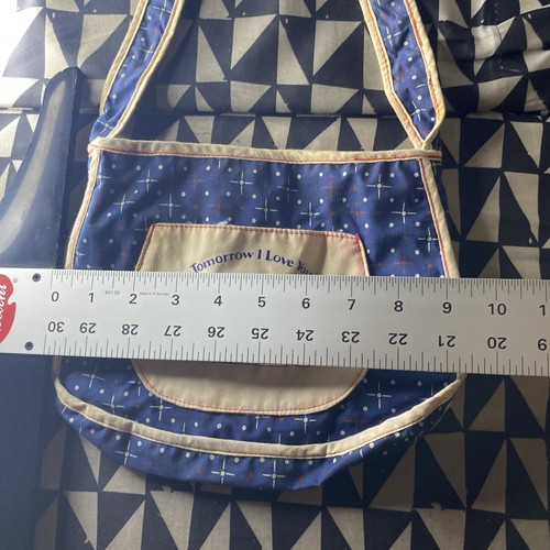 VTG 1982 Knickerbocker Annie "Tomorrow Tomorrow I Love You Tomorrow" Tote Bag - Picture 13 of 13