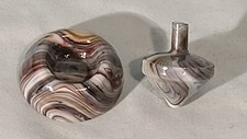 ANDY DAVIS, Glass Art Spinning Top Base, What A Tribute Too Tops , 074A
