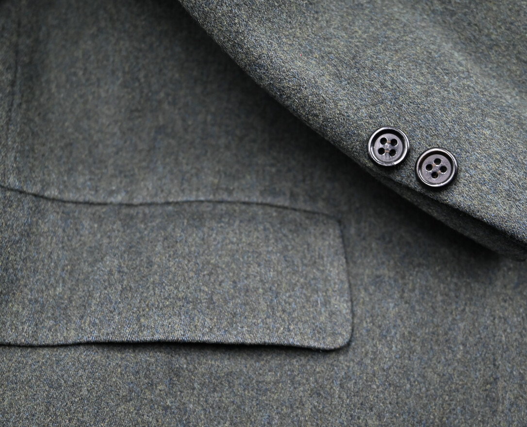 PRISTINE Georgian Covert by Chester Barrie Saville Row England Wool Overcoat 42 image 5