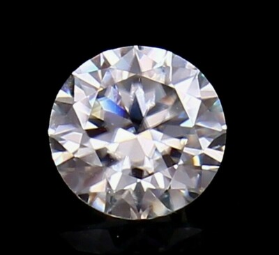 0.80 Karat 100% Natürlich Arizona Moissanit Loser Rund Cut Edelstein Certified