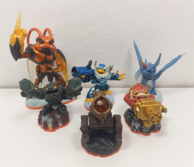 Skylanders Whirlwind Swarm Prism Break Trigger Happy Gold DF Cannon Jet-Vac Lot