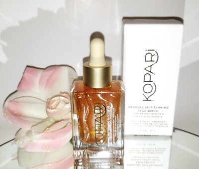 Kopari Gradual Self Tanning Face Serum w/ 2% Niacinamide 30ml 1oz