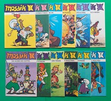 WIPA Original Mosaik Abrafaxe Jahrgang 1984 Z...