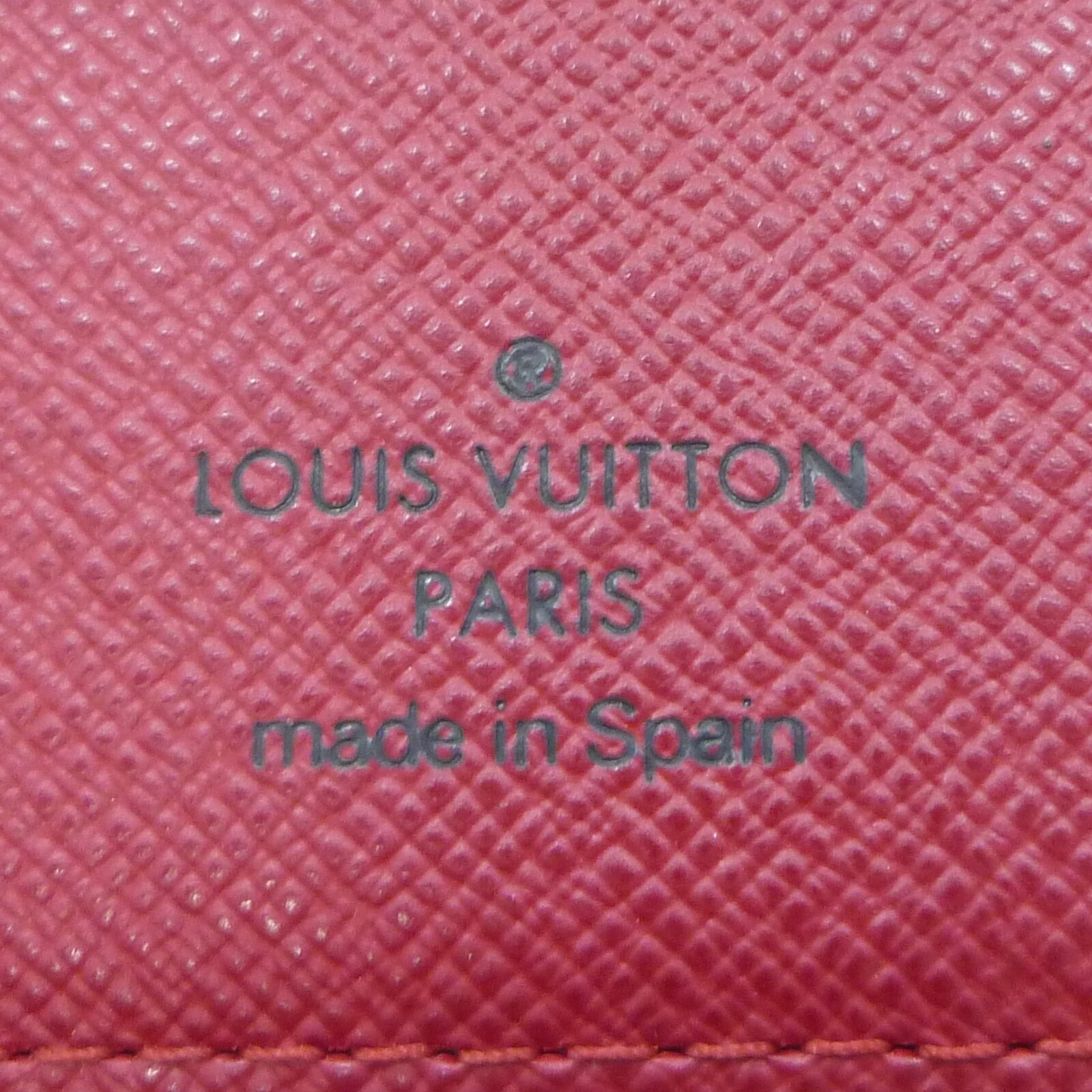 Auth LOUIS VUITTON Agenda PM Day Planner Cover Monogram Cherry R21023 