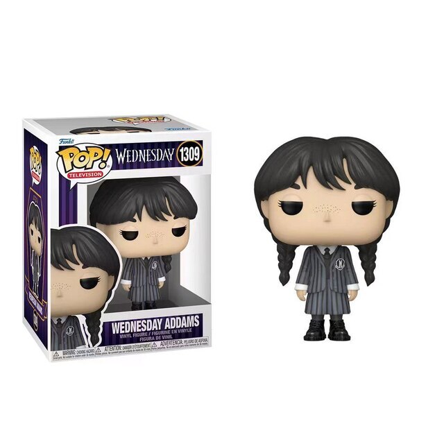 Figurine Mercredi Famille Addams Pop pour décorer une chambre de geek