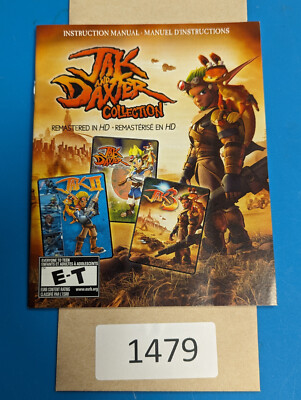 Jak and Daxter Collection - PS3 - Manual Only **NO GAME! | eBay