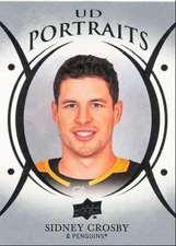2018-19 Upper Deck UD Portraits Sidney Crosby Pittsburgh Penguins #P-39