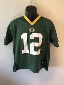 Aaron Rodgers Green Bay Packers Youth Large Team Apparel Nfl Football Jersey Ebay