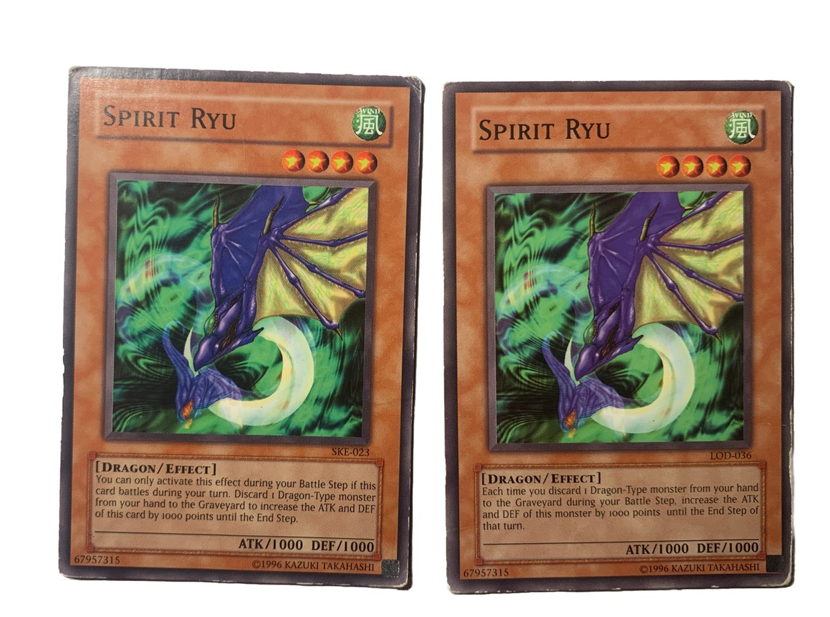 Yu-Gi-Oh! TCG Spirit Ryu X2 | eBay Yu-Gi-Oh! TCG Spirit Ryu X2 | eBay