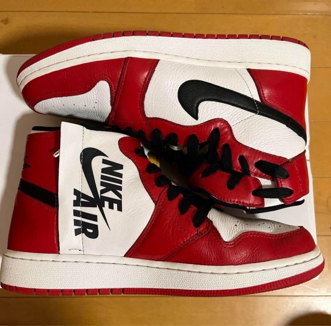 シューズ(女性用) NIKE WMNS AJ1 High Rebel XX Chicago 25cm NIKE WMNS AIR JORDAN 1 REBEL XX CHICAGO WHITE BLACK
