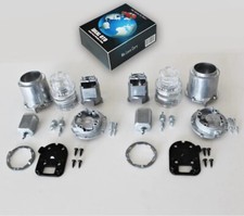 BMW 3 E46 5 E39 Round Shape Folding Up Mirror Motor Right and Left Set