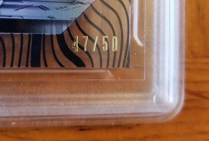 2018 Topps High Tek David Ortiz Black /50 GMA 10 Boston Red Sox Twins - Image 4 of 4